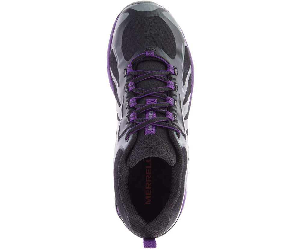 Merrell Hiking Shoes Black/Purple - Siren Edge 3 - Womens 39QPRNLUY